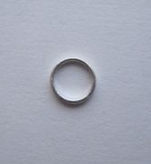 Декоративное кольцо серебряное 6 мм