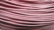 Шнур кожаный розовый 2 мм