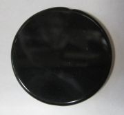 Агат черный диск 40 мм