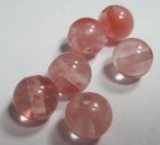Халцедон розовый 6 мм